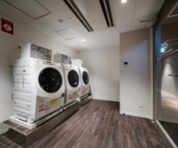 Coin-operated laundry