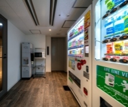 Vending machines, ice-making machines, and microwave ovens