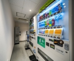 Vending machines, ice-making machines, and microwave ovens