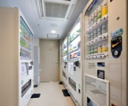 Vending machines, ice-making machines, and microwave ovens