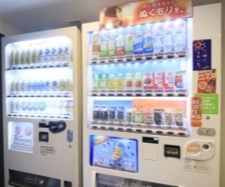 Vending machines, ice-making machines, and microwave ovens