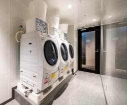 Coin-operated laundry