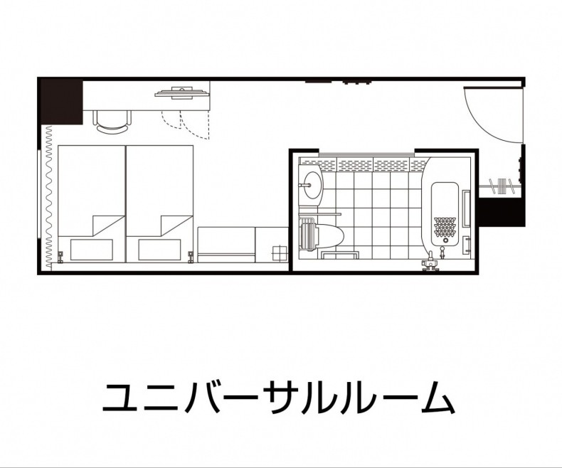 無障礙雙床房