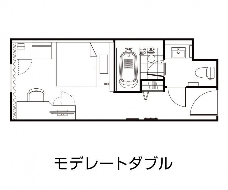 Moderate double room