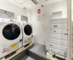 Coin-operated laundry