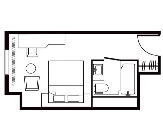 Moderate double room