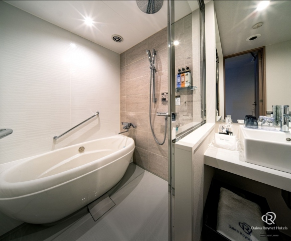 セミセパレートのバスルーム