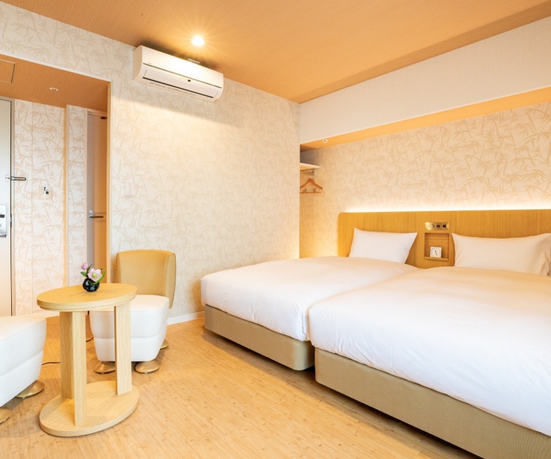 好萊塢女士雙床房