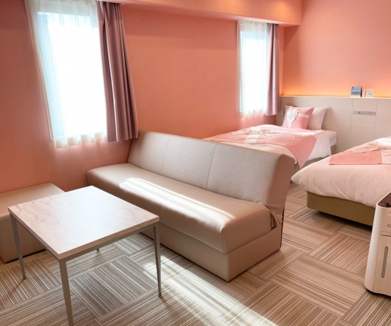 女性豪華雙床房