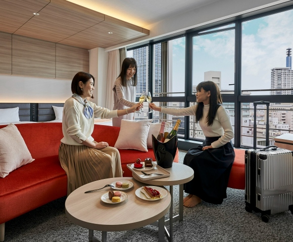 カップル・ご家族でのご宿泊にピッタリ！