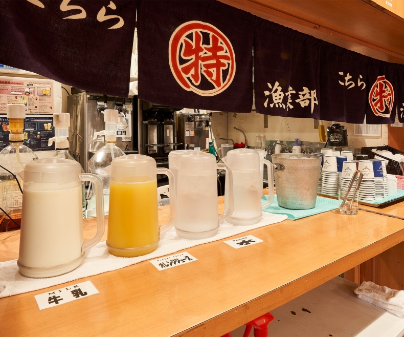 ドリンクコーナー