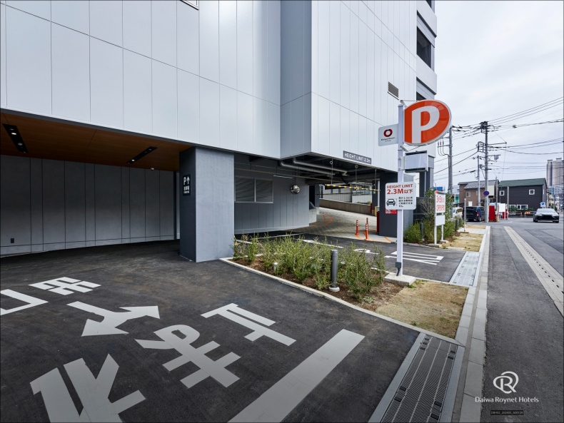 駐車場入口