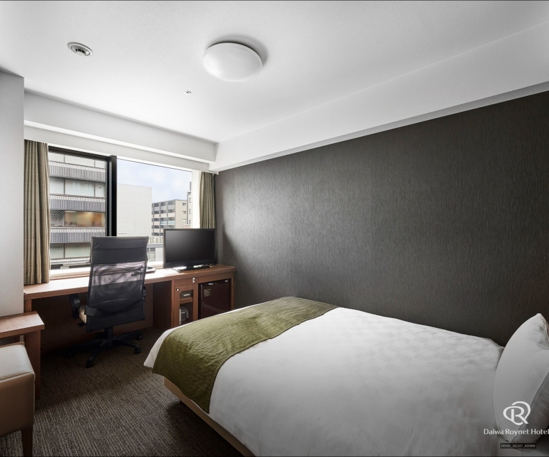 スタンダードダブルルーム ベッドサイズ140cm×203cm