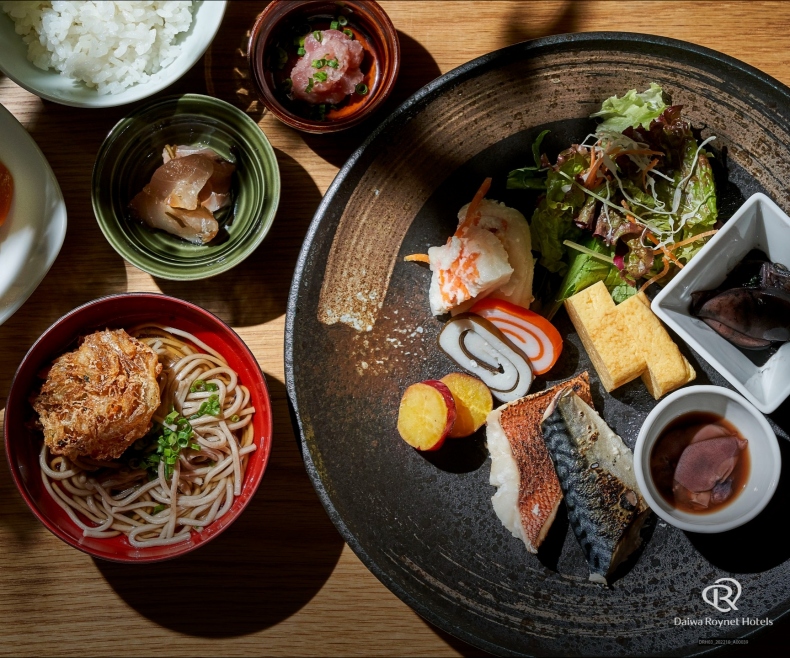 盛り付け例（和食）