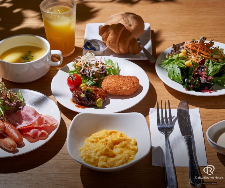 盛り付け例（洋食）