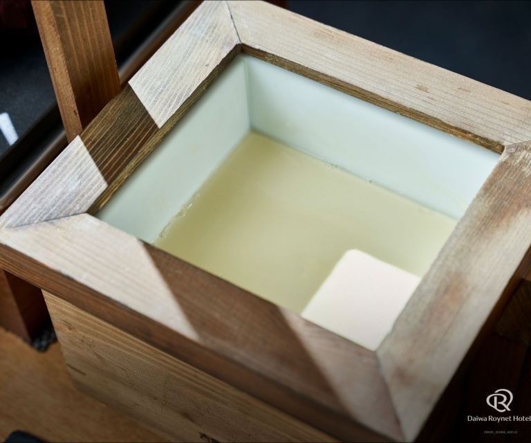 朝食ビュッフェ（手作り豆腐ご提供イメージ）