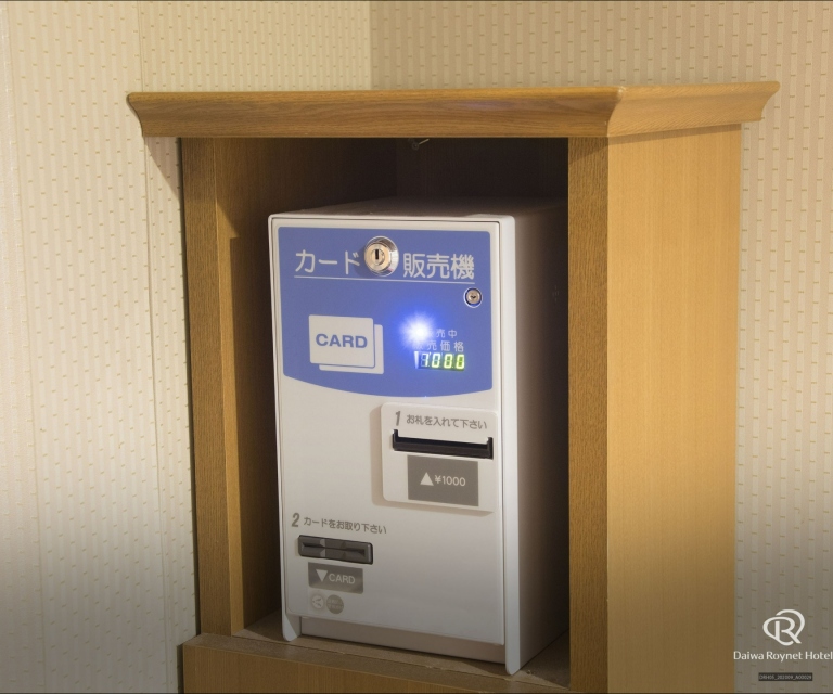 VOD券売機（各階廊下）