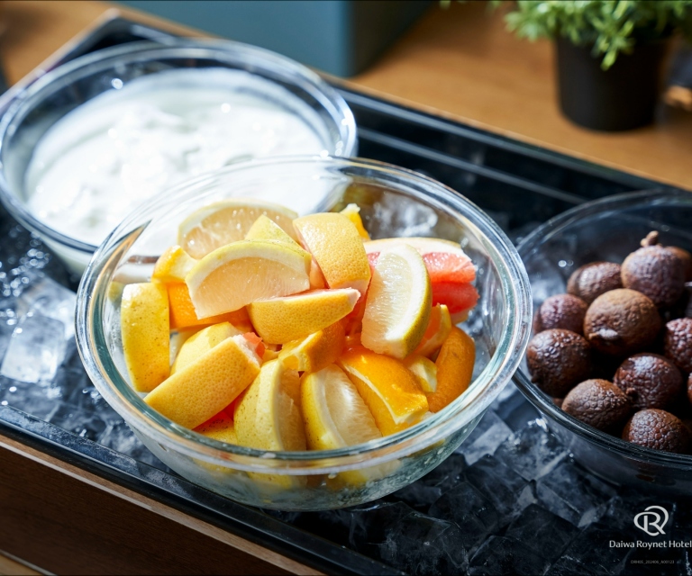 朝食ビュッフェ（フルーツご提供イメージ）