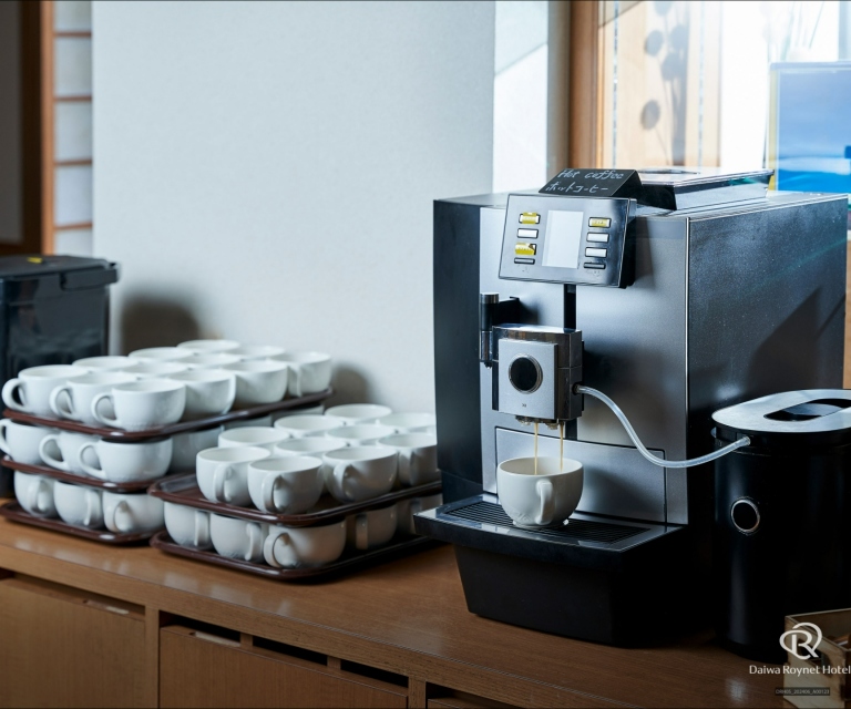 朝食ビュッフェ（ホットドリンクご提供イメージ）