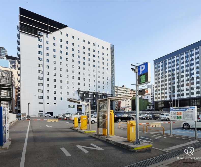 東陽納屋橋パーキング(ホテル裏手側)