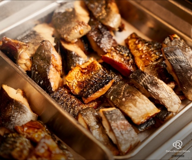 豊富な魚料理