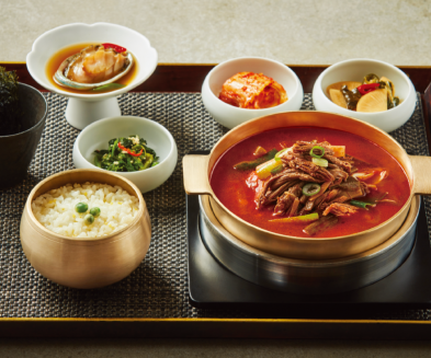 ユッケジャン定食