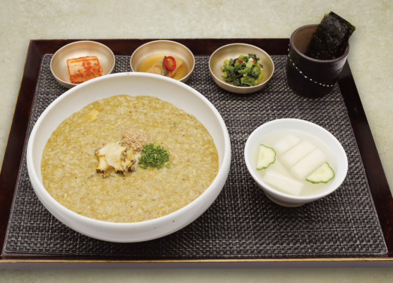 영양 전복죽 반상